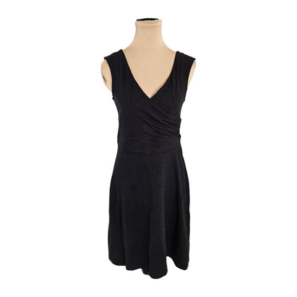 Patagonia NWT Porch Song Dress Black Cotton Blend Sz S - Picture 4 of 12